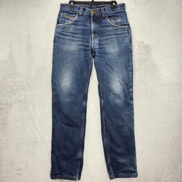 Scorpion Covert Jeans Mens 32x31 Blue Moto Denim Motorcycle Protective Straight - Picture 1 of 13